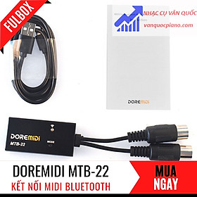 Mua Cáp Midi Không Dây Đầu Cắm Tròn 5 Chân DoreMiDi MTB22 Bluetooth 5.0 Tốc Độ Cao Cho Đàn Piano  Organ MTB-22