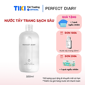 Nước tẩy trang PERFECT DIARY AMINO ACID làm sạch sâu dịu nhẹ