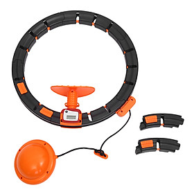 Adjustable Spinning Waist Hoop with Counter Smart Counting Waist Hoop for Waist Slimming Exercise