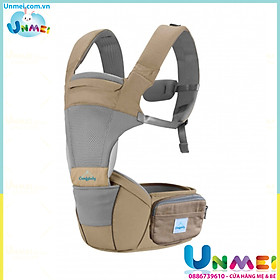 Địu ngồi cao cấp 4 tư thế 2 trong 1 Comfybaby CF818