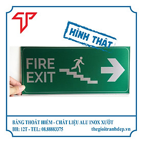 Mua Bảng Exit  bảng thoát hiểm  bảng chỉ dẫn lối thoát  bảng khẩn cấp in trực tiếp giá cực rẻ