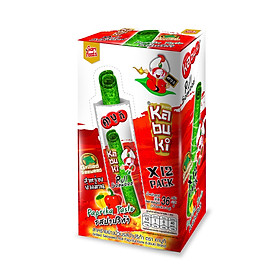 Snack rong biển cuộn Kabuki vị cay hộp 36g