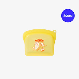 Túi Silicon có khóa kéo đa năng đựng thực phẩm và vật dụng hàng ngày LocknLock - LWP618YEL - LWP619PIK - LWP620BLU