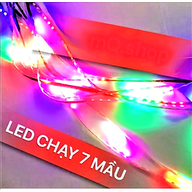 1 DÂY LED CHẠY ĐUỔI TRANG TRÍ XE MÁY XE ĐẠP ĐIỆN XE ĐIỆN ÔTÔ SIÊU ĐẸP MẪU MỚI