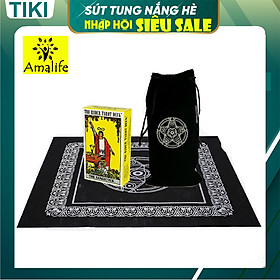 Hình ảnh Review Bài Tarot Kèm Túi Đựng Bài – Bài Bói Tarot Chính Hãng Amalife - The Rider Waite Deck