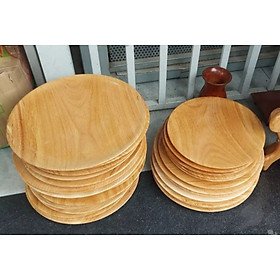 Mua Dĩa gỗ gõ cao cấp chưng thờ đựng trái cây đĩa gỗ thờ cúng - Nhiều kích cỡ