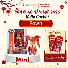 Đồ Chơi Mô Hình Lắp Ráp Xe Hơi Biến Hình HELLO CARBOT Mini Pown