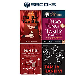 Combo 4 Cuốn Sách: Đắc Nhân Tâm + Khéo Ăn Nói Được Thiên Hạ + Thao Túng Tâm Lý Đám Đông + Diễn Biến Tâm Lý Đám Đông - SBOOKS