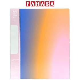 Bìa Học Sinh 30 Lá A4 - Thiên Long DB-002 - Tím - Hồng