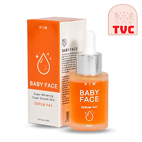 Mua Tinh chất dưỡng trắng da  mờ thâm mụn Kim Baby Face HA+ cao cấp  Serum Kim Baby Face HA+