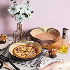 Mua Set 10 khay giấy bạc lót nồi chiên không dầu  combo 10 khay giấy nướng đồ ăn  set 50 khuôn giấy nến nướng bánh