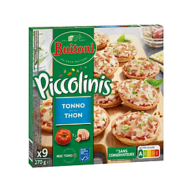 Pizza mini đông lạnh cá ngừ Piccolinis
