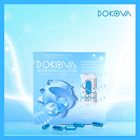 Mua Viên Uống Trắng Da Mờ Nám DOKOVA Công Nghệ Hàn Quốc Giúp Da Khỏe Đẹp - Hộp 20 viên