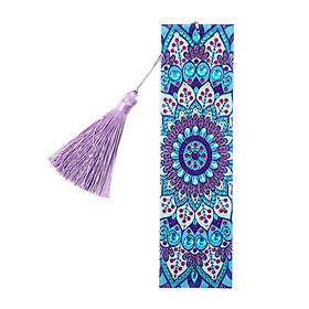 5D Beaded Painting Bookmarks Floral  Bookmark Kit for Gifts