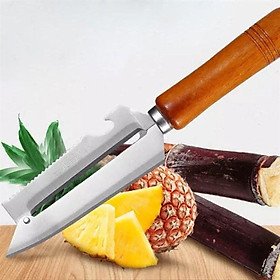 Mua Dao Bào Cán Gỗ 2 Lưỡi Đầu Nhọn Dài 22Cm