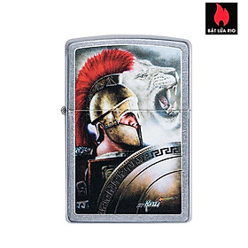 Bật Lửa Zippo 49095 – Zippo Mazzi Roman Street Chrome