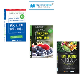 (Tái bản) Combo 3 cuốn: Sách Sức Khoẻ Toàn Diện + Thức Tỉnh và Hành Động + Dinh Dưỡng Tối Ưu