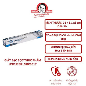 Giấy Bạc Bọc Thực Phẩm Uncle Bills BC0017 Cuộn 5m