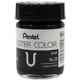 Lọ Màu Nước 30ml Pentel WPU T28 - Black