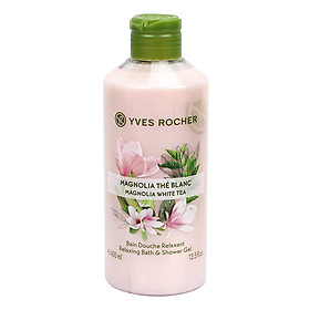 Sữa Tắm Yves Rocher Magnolia White Tea Relaxing Bath & Shower Gel 400ml
