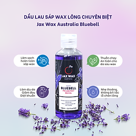Dầu lau sáp wax lông Jax Wax Bluebell Post Oil 100 ml