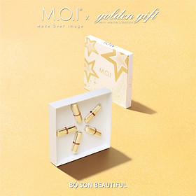 Set 5 Son Môi M.O.I Hồ Ngọc Hà Son Thỏi Love (Golden Gift)