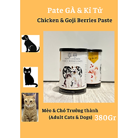 Hình ảnh King's Pet Gà & Kỉ Tử - Pate Lon 380Gr [Dành cho Chó và Mèo]