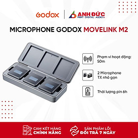 Mua Microphone không dây Godox MoveLink M2 - Hàng Chính hãng