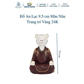 Mua Tượng Hổ An Lạc 9.5 cm Nhiều Màu Trang trí Vàng 24K Hàng đẹp  cao cấp  dùng trang trí nhà cửa  nội thất  tặng quà tết