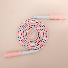 Mềm Đính Hạt Nhảy Dây Chống Trơn Trượt Tay Cầm Có Thể Điều Chỉnh Chống Rối Phân Đoạn Thể Dục Dây Nhảy Giữ Phù Hợp Luyện Tập Chơi - one