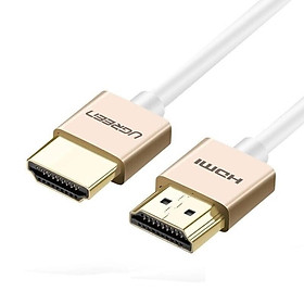 Mua Ugreen UG40488HD117TK 1M màu Hồng Cáp tín hiệu HDMI chuẩn 2.0 sợi siêu nhỏ cao cấp - HÀNG CHÍNH HÃNG