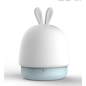 Mua Đèn ngủ để bàn tai thỏ silicone đèn Led sạc USB 8 5x12 cm