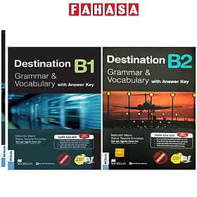 Combo Sách Destination - Grammar And Vocabulary with Answer Key - B1 + B2