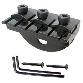2x 42.5mm Guitar String Locking Lock Nut Set Wrench Screws  Type Headless DIY Electric Guitar Bridge Replacement
