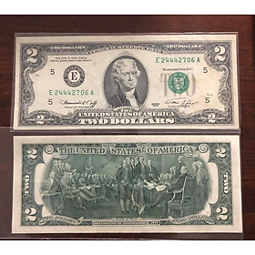Tờ 2 USD 1976, tiền cổ Mỹ sưu tầm may mắn nhất thế giới
