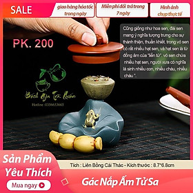 Mua Tiểu Cảnh Đỡ Nắp Ấm Tử Sa Bày Bàn Trà Độc Đáo