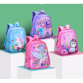 Balo Hoạt Hình Cho Bé Thời Trang 38x26x14cm