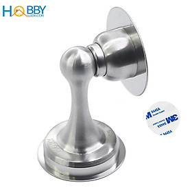 Mua Bộ chặn cửa nam châm chống va đạp inox 304 mẫu dán Hobby Home Decor CC1