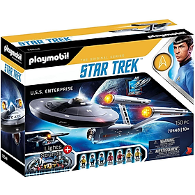 Đồ chơi mô hình Playmobil Trạm du hành vũ trụ Star Trek Enterprise NCC-1701