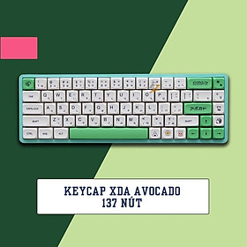 Mua Set keycap Thick Pbt Xda Avocado cho bàn phím cơ