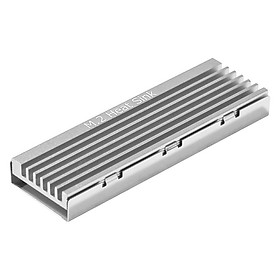 M.2 2280 NVME SSD tản nhiệt tản nhiệt tản nhiệt làm mát nhiệt độ phân tán bằng nhôm với miếng nhiệt cho M2 2280 SSD Desktop PC PS5 Màu