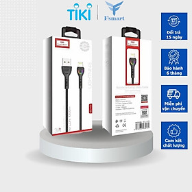 Cáp sạc bọc dù siêu bền Earldom EC – 117, chiều dài 1m - Hàng chính hãng