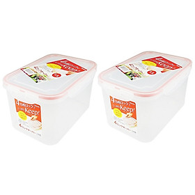 Combo 02 hộp thực phẩm inomata hàng nội địa Nhật Bản