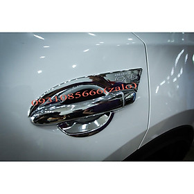 Bộ Ốp Tay Nắm Hõm Cửa Dành Cho Mazda CX5 2018 - 2021
