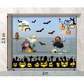 DECAL TRANG TRÍ HALLOWEEN 2023 COMBO SỐ 20