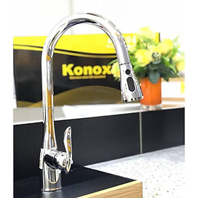 Vòi rửa bát dây rút Konox KN1902
