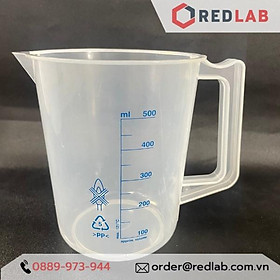 Mua Ca đong nhựa chia vạch PP cao cấp có quai da dạng thể tích 100ml 250ml 500ml 1000ml 2000ml