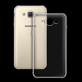 Ốp lưng cho Samsung Galaxy J7 2015 - 01051 - Ốp dẻo trong - Hàng Chính Hãng