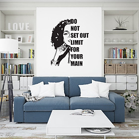 Decal Dán Trang Trí Phòng | Tranh Dán Tường Chủ Đề Câu Nói Nổi Tiếng Của Oprah Winfrey