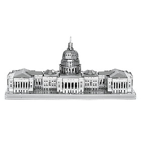 Mô Hình Lắp Ghép 3D Kim Loại Tự Ráp Toà Nhà Quốc Hội Mỹ - Chưa Lắp